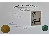 Joseph beuys - inkt op papier -50 x 40 - afbeelding 4 van  4