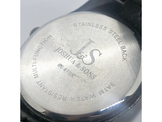 Joshua & sons tracer js47 herenhorloge - afbeelding 8 van  8