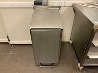 Josto rvs pedaalemmer prullenbak - afbeelding 5 van  6