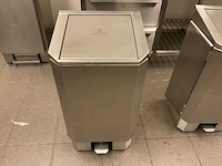 Josto rvs pedaalemmer prullenbak - afbeelding 3 van  7