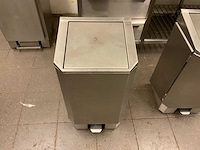 Josto rvs pedaalemmer prullenbak - afbeelding 4 van  7