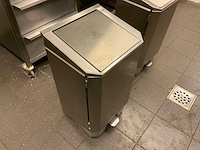 Josto rvs pedaalemmer prullenbak - afbeelding 5 van  7