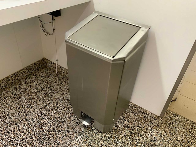 Josto rvs prullenbak - afbeelding 1 van  5