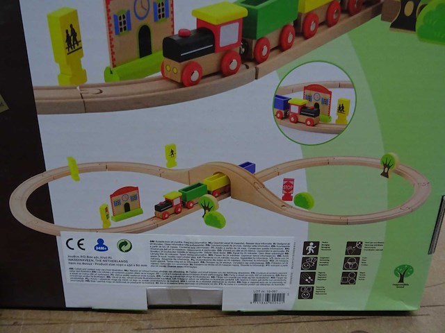 Jouéco - treinset (18x) - afbeelding 3 van  3