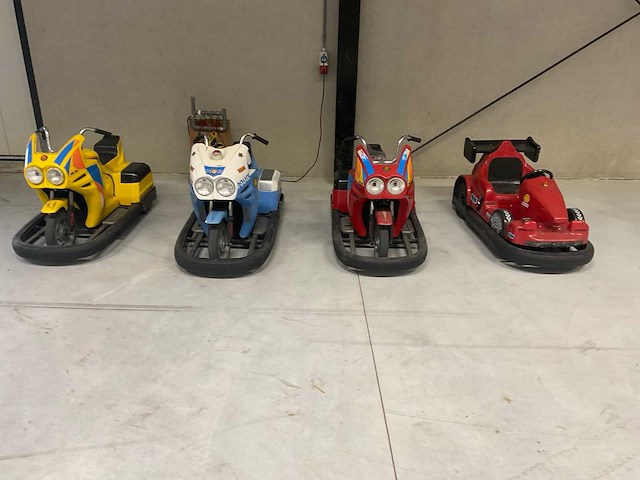 Joytec elektrische botsauto (4x) - afbeelding 10 van  16