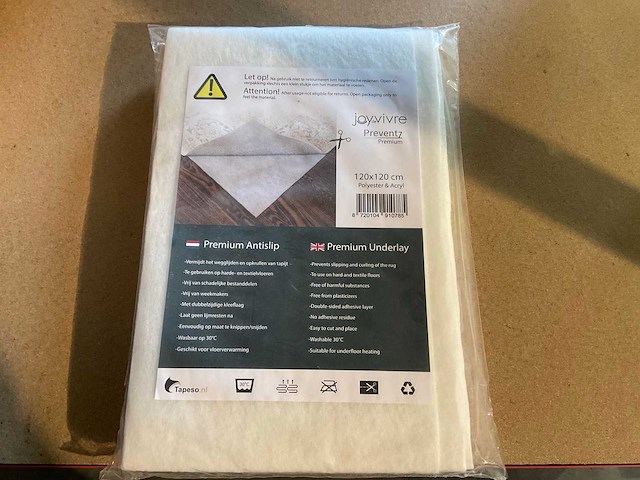 Joyvivre antislip vloerkleed (100x) - afbeelding 1 van  3