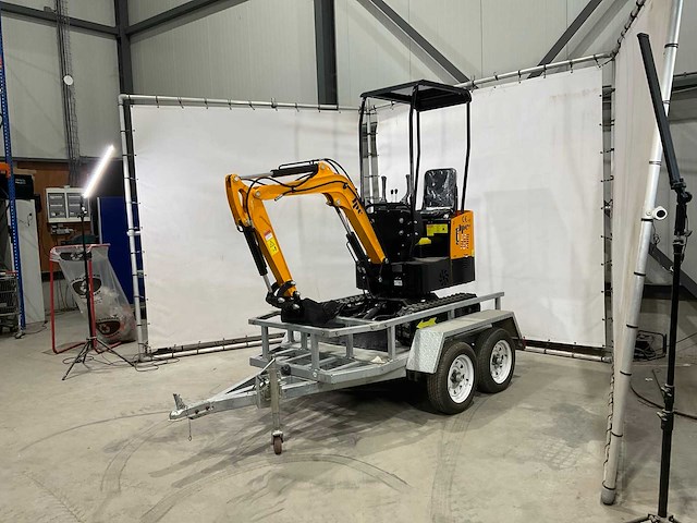 Jpc - 2025 - ht12 - minigraafmachine met trailer - afbeelding 1 van  8
