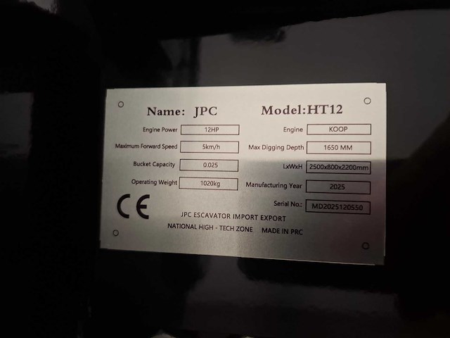 Jpc - 2025 - ht12 - minigraafmachine - afbeelding 14 van  15