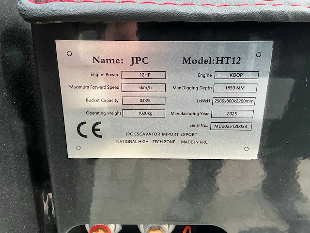 Jpc ht-12 minigraafmachine - afbeelding 24 van  30