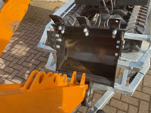 Jpc ht12 op trailer minigraafmachine - afbeelding 1 van  23