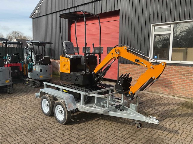 Jpc ht12 op trailer minigraafmachine - afbeelding 16 van  23