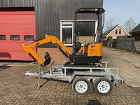 Jpc ht12 op trailer minigraafmachine - afbeelding 1 van  25