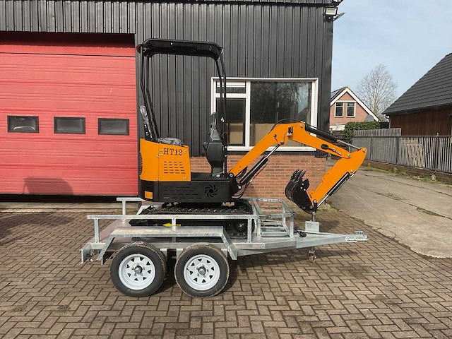 Jpc ht12 op trailer minigraafmachine - afbeelding 16 van  25