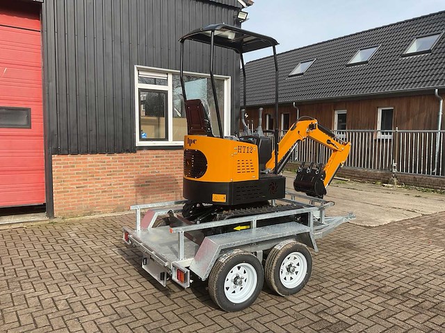 Jpc ht12 op trailer minigraafmachine - afbeelding 20 van  21