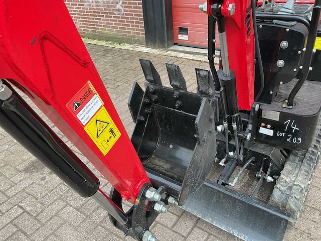 Jpc ht12 rood minigraafmachine - afbeelding 18 van  27