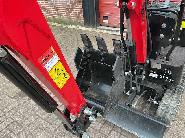 Jpc ht12 rood minigraafmachine - afbeelding 18 van  27