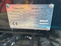 Jpc kv15 geel minigraafmachine - afbeelding 20 van  21