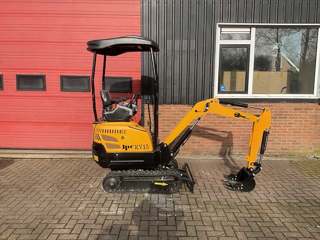 Jpc kv15 geel minigraafmachine - afbeelding 1 van  2