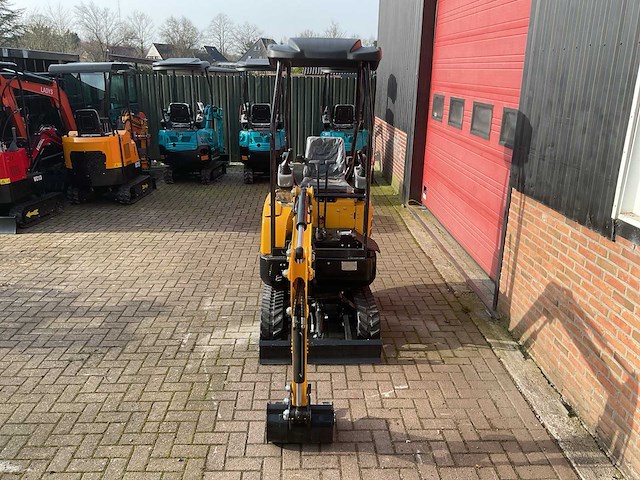 Jpc kv15 geel minigraafmachine - afbeelding 5 van  5