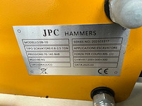 Jpc sb-10 hydraulische breekhamer / sloophamer - afbeelding 8 van  8