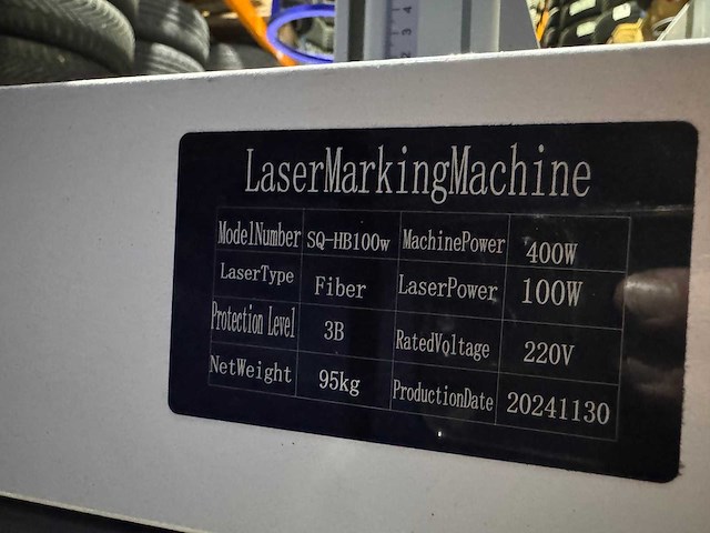 Jpt mopa - 2024 - sq-hb100w - metaal laser graveer/markeer machine - afbeelding 6 van  14