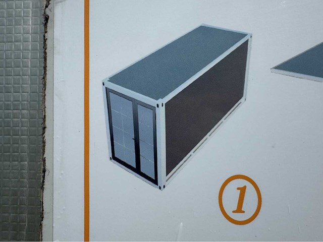 Jq shelter - 2026 - mantelzorg woning foldable house - mantelzorgunit/kantoor 35 m2, foldable uitklapbaar - afbeelding 4 van  29