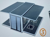 Jq shelter - 2026 - mantelzorg woning foldable house - mantelzorgunit/kantoor 35 m2, foldable uitklapbaar - afbeelding 6 van  29