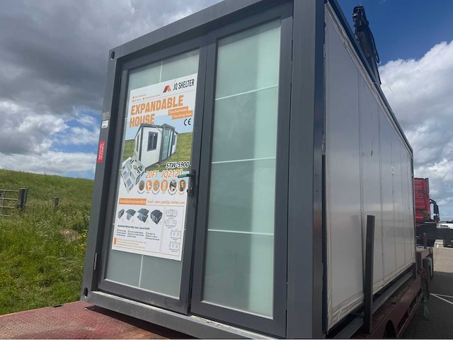 Jq shelter - 2026 - mantelzorg woning foldable house - mantelzorgunit/kantoor 35 m2, foldable uitklapbaar - afbeelding 8 van  29