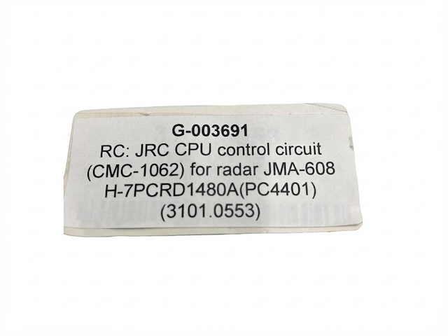 Jrc cpu control circuit cmc-1062 for radar - 3101.0553 - afbeelding 1 van  5