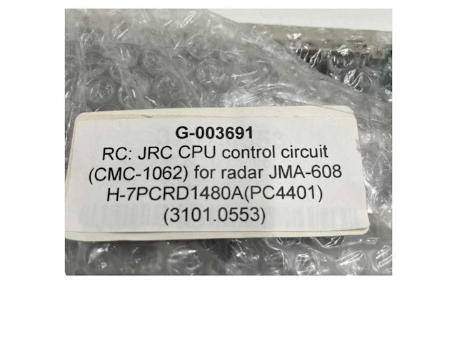 Jrc cpu control circuit cmc-1062 for radar - 3101.0553 - afbeelding 1 van  5