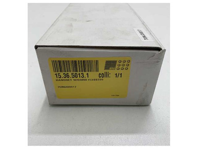 Jrc handset 7umjd0017 for jss-710/720 - afbeelding 3 van  6