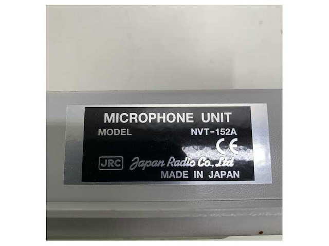 Jrc heavy duty engine room vdr microphone - nvt152a - afbeelding 5 van  5