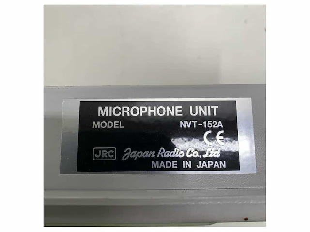 Jrc heavy duty engine room vdr microphone - nvt152a - afbeelding 2 van  2