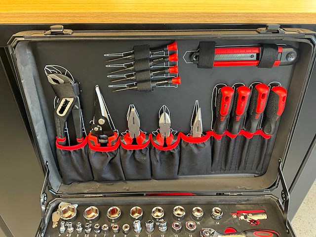 Js 145 pcs. gereedschapskoffer - afbeelding 3 van  3