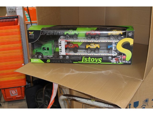 Js toysvrachtwagen groen 1x op loc h034 - afbeelding 1 van  3