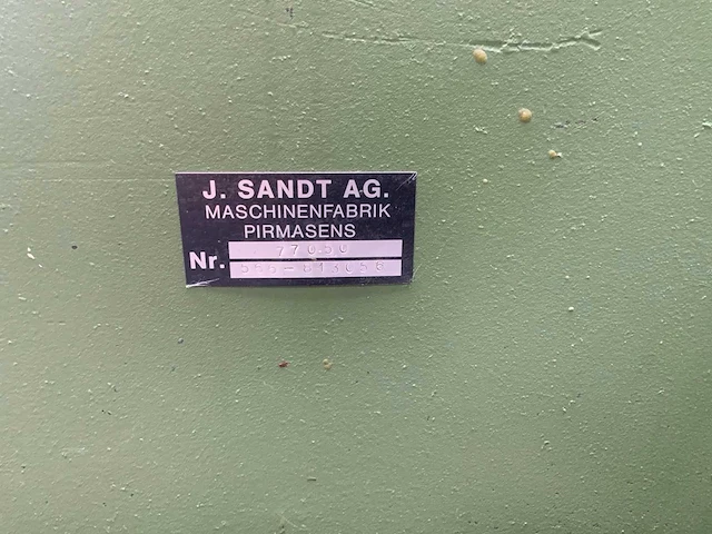 J.sandt ag 566 hydr brugstanspers - afbeelding 3 van  12