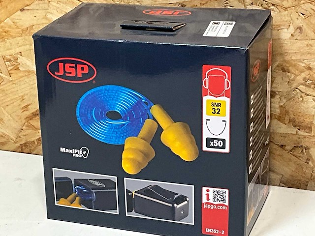 Jsp maxifit pro snr32 oordoppen aan koord incase (50x) - afbeelding 1 van  5