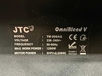 Jtc omniblend v tm800aq blender - afbeelding 4 van  4