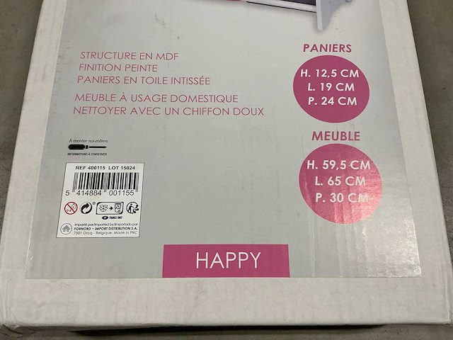 Judy wild meubel met 9 manden (4x) - afbeelding 2 van  4