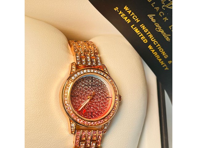 Juicy couture black label dameshorloge - inclusief doos - afbeelding 2 van  6