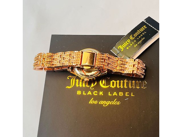 Juicy couture black label dameshorloge - inclusief doos - afbeelding 6 van  6