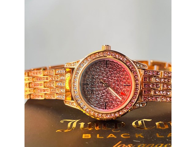 Juicy couture black label dameshorloge - inclusief doos - afbeelding 3 van  6