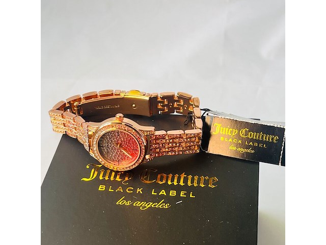 Juicy couture black label dameshorloge - inclusief doos - afbeelding 4 van  6