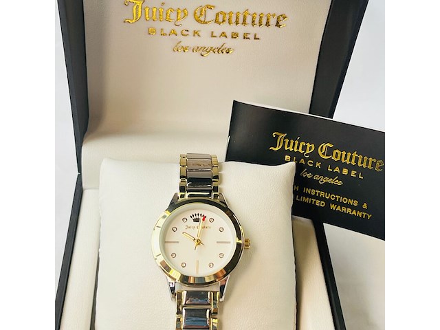 Juicy couture black label dameshorloge - inclusief doos - afbeelding 2 van  4