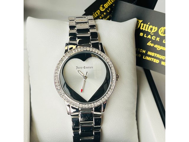 Juicy couture black label dameshorloge - inclusief doos - afbeelding 2 van  8