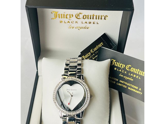 Juicy couture black label dameshorloge - inclusief doos - afbeelding 3 van  8