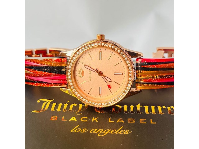 Juicy couture black label dameshorloge - inclusief doos - afbeelding 3 van  7