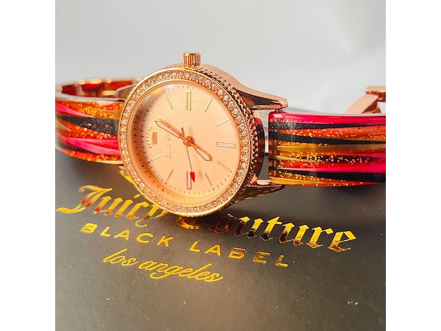 Juicy couture black label dameshorloge - inclusief doos - afbeelding 5 van  7