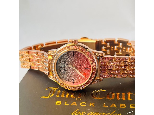 Juicy couture black label dameshorloge - inclusief doos - afbeelding 2 van  6