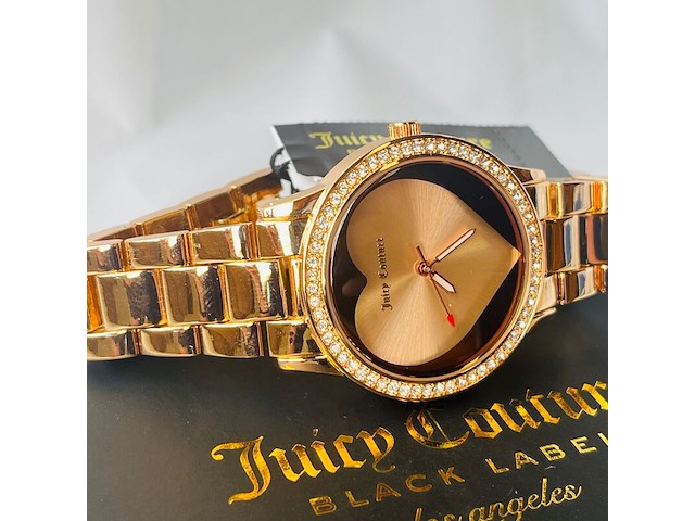 Juicy couture black label dameshorloge - inclusief doos - afbeelding 5 van  6